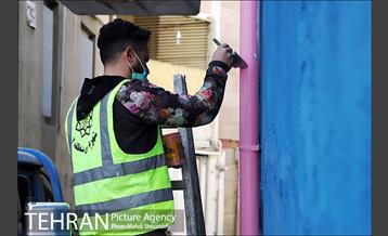 بازدید شهردار منطقه ۷ از روند اجرای پروژه های توسعه محله ای ۱۴۰۰