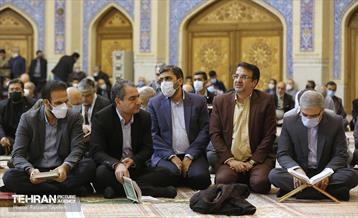 محفل قرآنی یادواره شهدای منطقه ۵