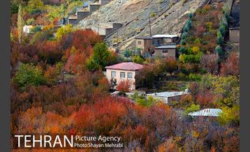 طبیعت پاییزی روستای سنگان 2