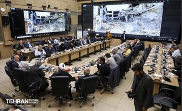 نشست جمعی از نمایندگان مجلس با رئیس سازمان پیشگیری و مدیریت بحران تهران 10