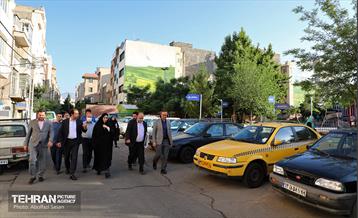 بازدید معاون هماهنگی و امور مناطق شهرداری تهران از منطقه ۸ 14