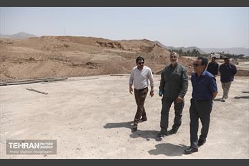 بازدید شهردار تهران از کلان‌پروژه آزادراه شهید شوشتری 22