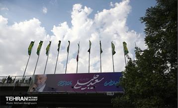 نصب تبلیغات نامزدهای چهاردهمین دوره انتخابات ریاست جمهوری در پایتخت 65