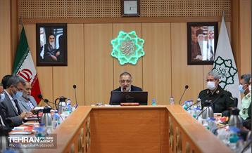 مراسم معارفه فرمانده یگان حفاظت شهرداری تهران 5