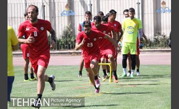 تمرین تیم فوتبال نفت تهران 21