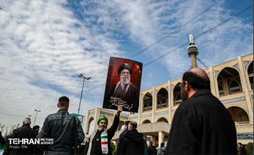 تشییع پیکر سردار شهید علی‌محمد نائینی