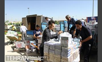 آماده سازی نمایشگاه بین المللی کتاب تهران 5