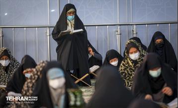 ترتیل خوانی قرآن کریم در حرم عبدالعظیم حسنی (ع) 11