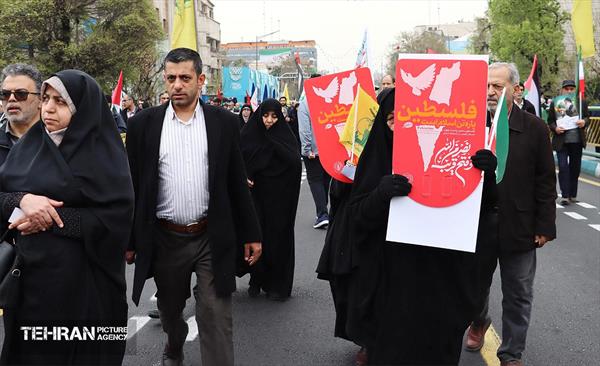 راهپیمایی روز جهانی قدس در تهران - 3 37
