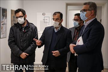 بازدید مدیران شهری به همراه اعضای شورای شهر از نمایشگاه تهران از منظر هنرمندان 18