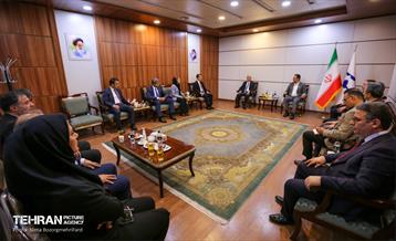 بازدید وزیر فرهنگ جمهوری آذربایجان از اراضی عباس آباد 19