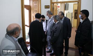 بازدید شهردار تهران از خانه مداحان و نشست با اعضا هیئت رئیسه 11