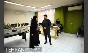حضور زهرا نژاد بهرام در مرکز ارتباطات شهرداری تهران 27