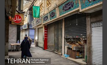 تعطیلی کسبه بازار تجریش 21