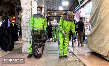 خدمات رسانی شهرداری تهران در شهر نجف 9