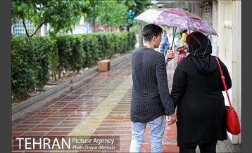 بارش باران در آخرین روز اردیبهشت 1