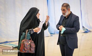 استقرار میز خدمت سازمان ورزش در مصلای تهران 6