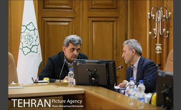 دیدار رئیس دانشگاه تهران با شهردار تهران 2