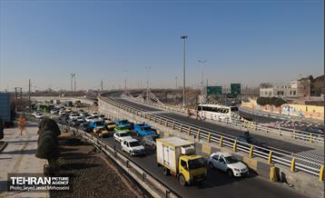 به وقت خدمت؛ تقاطع سه سطحی بزرگراه‌های شهید نواب و شهید تندگویان 1