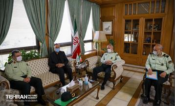 نشست شهردار تهران با فرمانده نیروی انتظامی 8