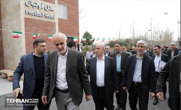 آیین بهره‌برداری از هتل فوتبال 10