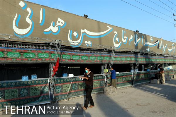 اقدامات شهرداری تهران در مرز شلمچه برای زائران کربلا 1