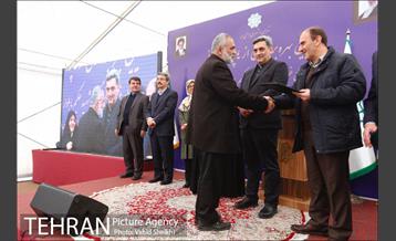 آیین آغاز بهره برداری از 4 پروژه فنی و عمرانی شهر 33