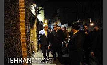 بهره برداری از پروژه بازآفرینی شهری «کوچه لولاگر» با حضور شهردار تهران 32