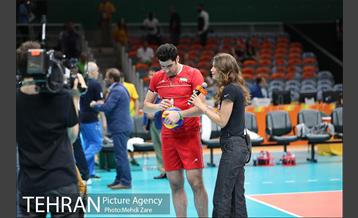 دیدار والیبال ایران و مصر در المپیک ریو 19