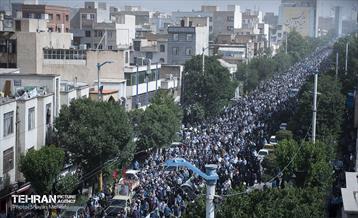 مراسم تشییع پیکر شهید صیاد خدایی