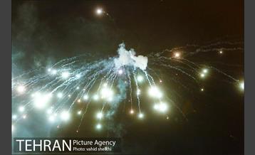 نور افشانی در میدان انقلاب بمناسبت 22 بهمن 4