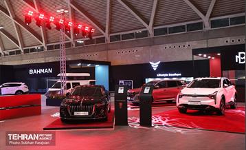 مراسم افتتاح پنجمین نمایشگاه خودرو تهران 1