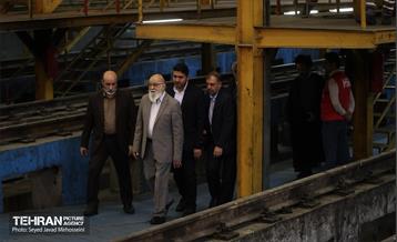 آیین بهره برداری از ۲ رام قطار ساخت داخل 38