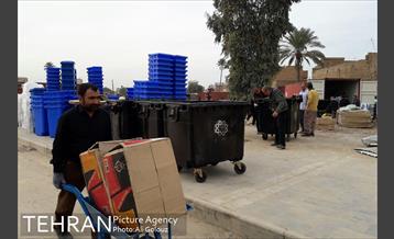 اقدامات شهرداری منطقه 21 در کاظمین برای زائران 24