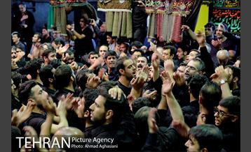 آیین نخل گردانی در تکیه های شمیران 25