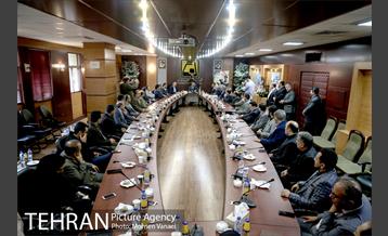 جلسه تودیع و معارفه مدیرعامل جدید مترو 4