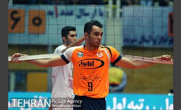 دیدار تیم‌های والیبال سایپا تهران و شهرداری ارومیه