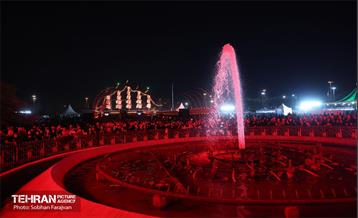 آئین بدرقه زائران اربعین در میدان آزادی 2