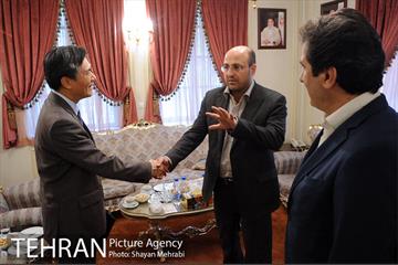 دیدار کیم سئونگ سفیر کره جنوبی با دکتر گیل آبادی 14