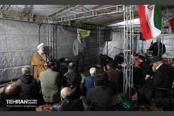 بازدید شهردار تهران از مسجد شهید بهشتی 18