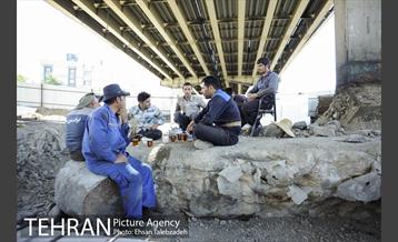 عملیات جمع آوری پل گیشا و احداث زیرگذر 33