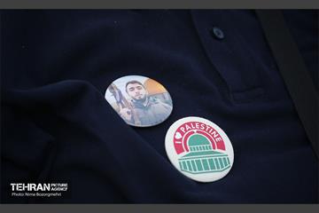 اهتزاز بزرگترین پرچم فلسطین جهان در تهران 20