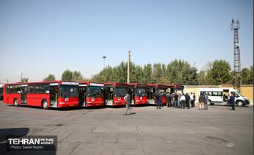 بازدید اعضای شورای شهر از مرکز اورهال سامانه شماره 2 اتوبوسرانی 32