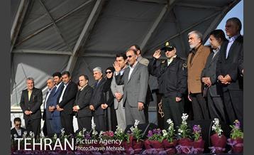 پیشواز نیروهای شهربان و حریم بان از نوروز با حضور شهردار تهران 55