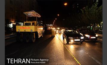 شب گردی اصحاب رسانه با معاون فنی و عمرانی شهرداری تهران 10