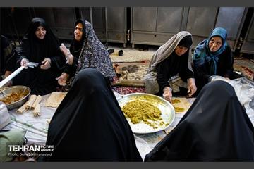 بازدید سخنگوی شهرداری تهران از فعالیت گروه‌های جهادی در منطقه 5