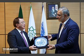 دیدار شهردار صوفیا با شهردار تهران