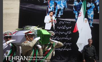 تشییع پیکر بهمن گلبارنژاد دوچرخه سوار ملی پوش ایران در پارالمپیک‎ 4