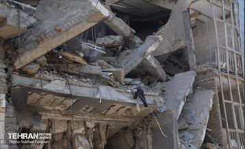 حمله موشکی رژیم صهیونیستی به یک ساختمان در محله شهرآرا 41