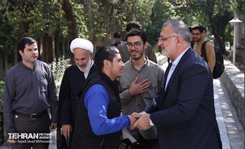 دیدار شهردار تهران با دانشجویان دانشگاه تربیت دبیر شهید رجایی 38